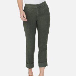 NYDJ Green Linen Blend pant